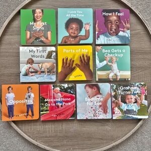 Lovevery Books Lot Early Reader Club Books 0-12 Months